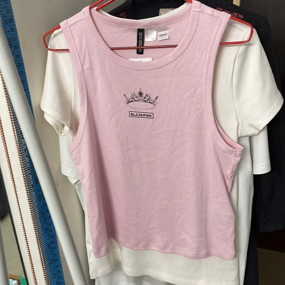 Black pink x H&M cotton vest top | NWT - Picture 7 of 11